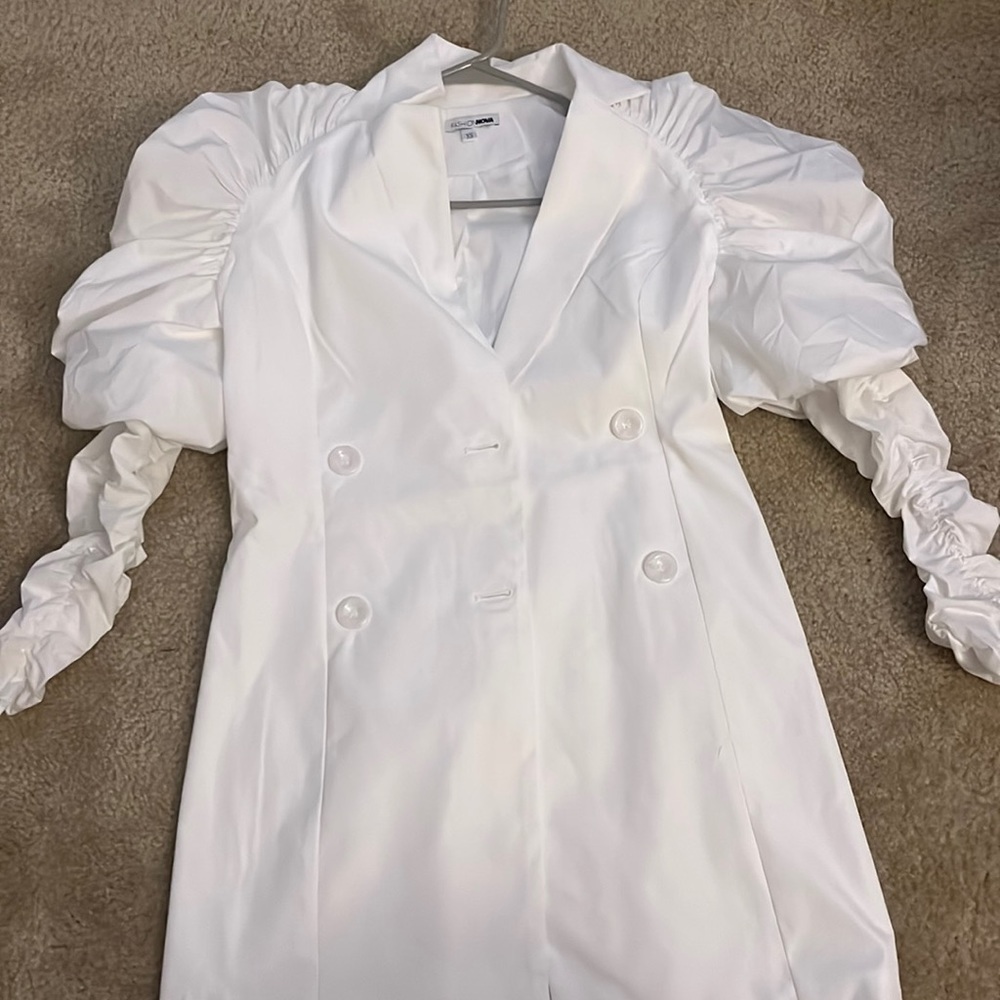 White blazer